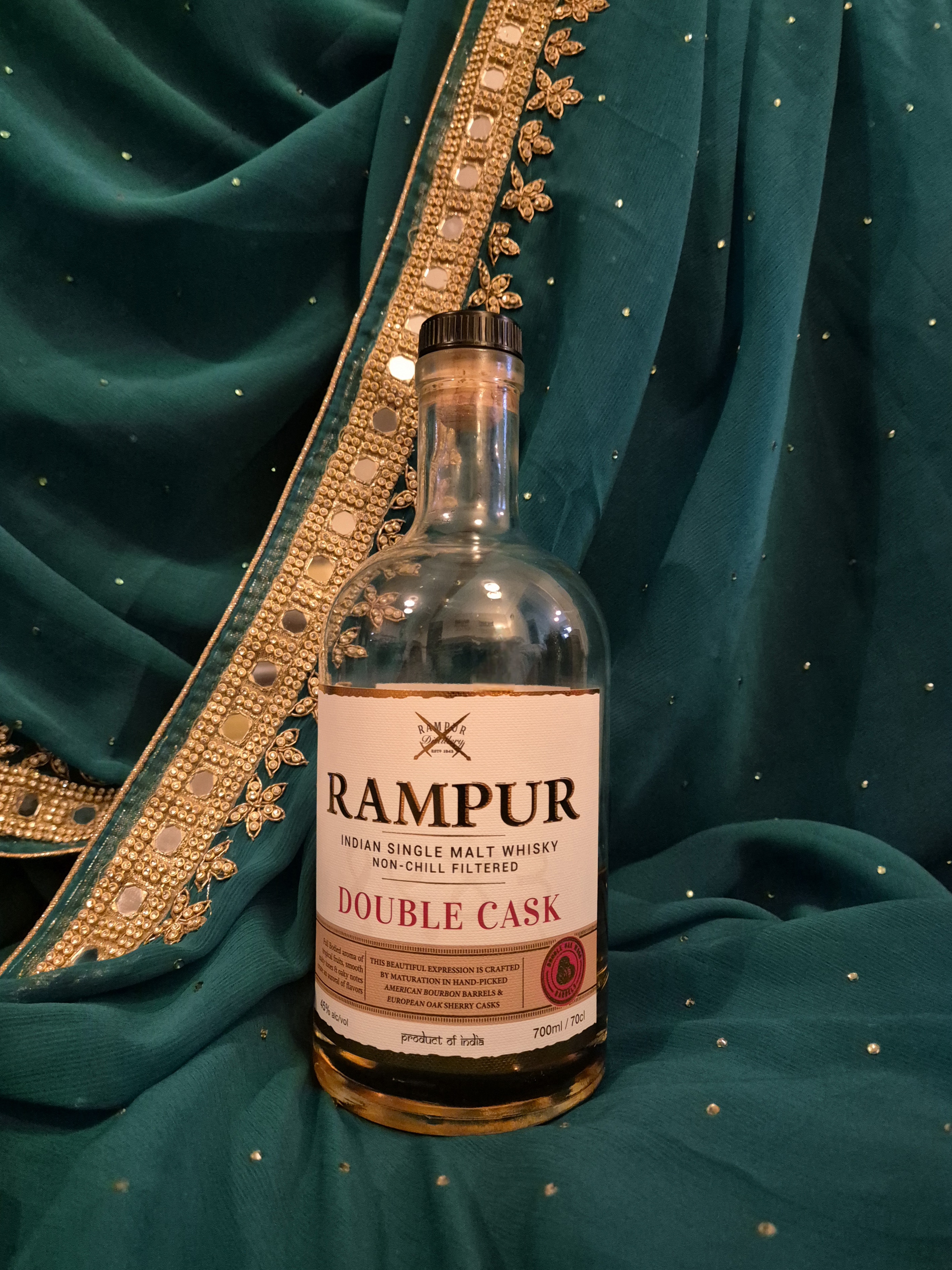 Rampur Double Cask Indian Single Malt Whisky – The Water Of Life