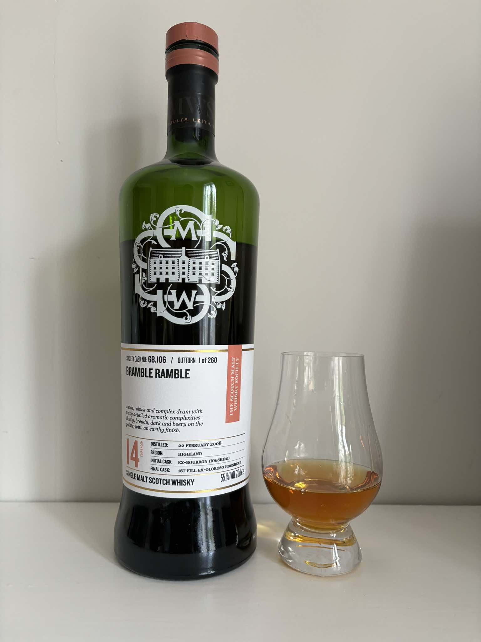 Dipping my toes into the Scotch Malt Whisky Society – The Water Of